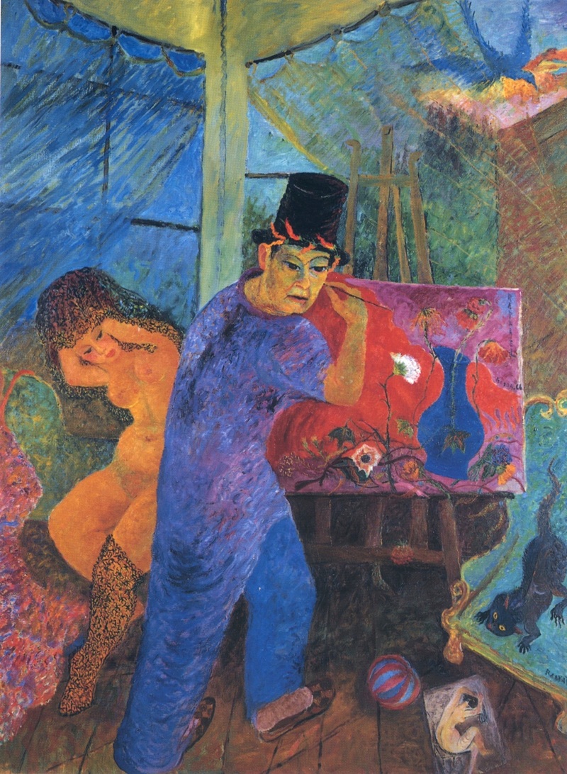 Antonietta Raphael - Mario nello studio Omaggio a Mafai, 1966 Antonietta Raphael - Mario nello studio Omaggio a Mafai, 1966