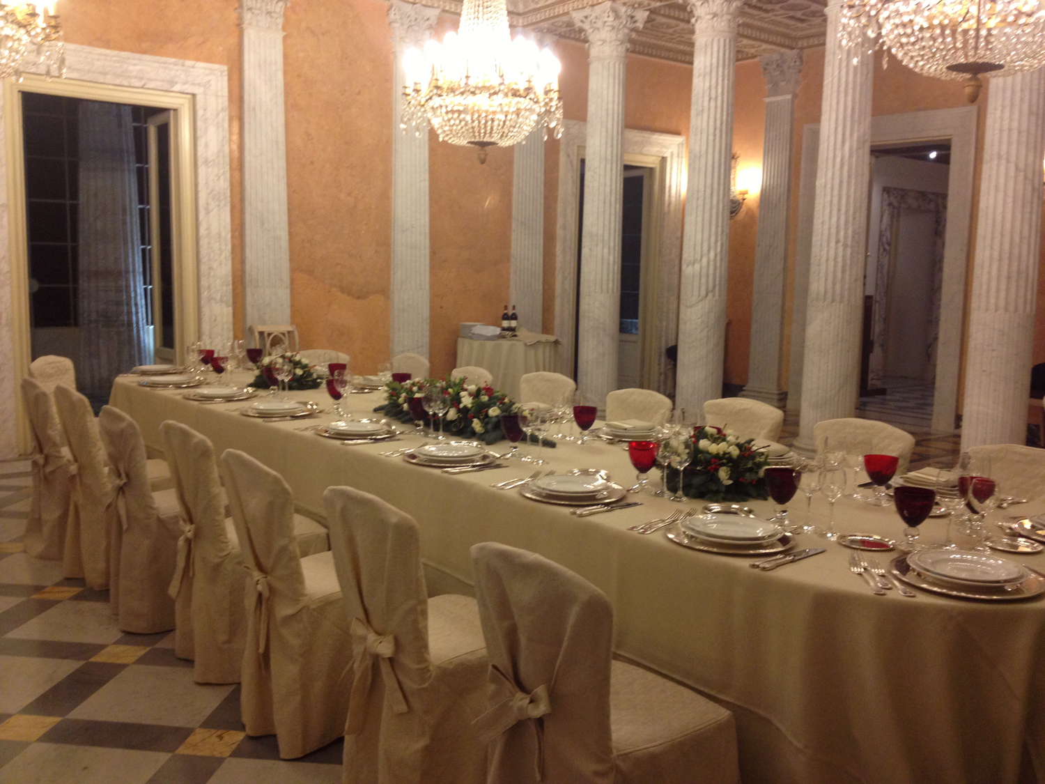 Musei di Villa Torlonia - Sala da ballo Musei di Villa Torlonia - Sala da ballo