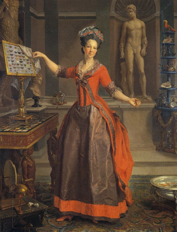 L. Pècheux - Ritratto della marchesa Margherita Sparapani Gentili Boccapaduli (1735-1820) inv MR 50180