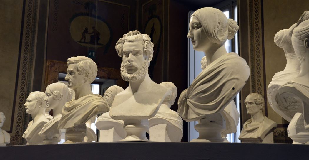 Foto 8 ® Mimmo Frassineti Busti in marmo Sala 14 del Museo di Roma