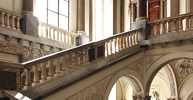 Scalone monumentale di Palazzo Braschi