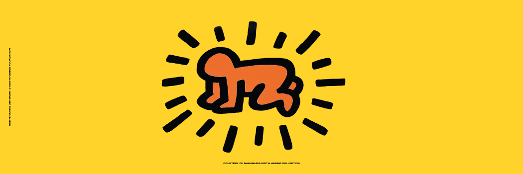 Keith Haring, Icons: Radiant Baby (1990)