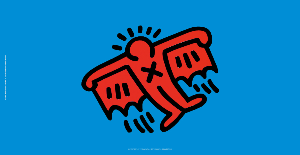 Keith Haring, X-Man (1984) Keith Haring, X-Man (1984)
