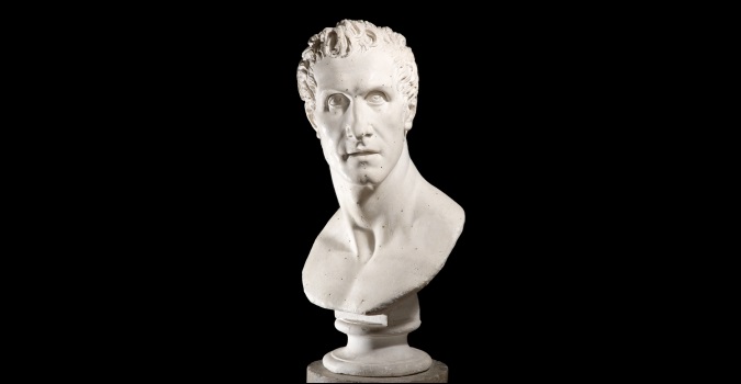 Antonio Canova Autoritratto, 1812 Gesso, 89x47x39 cm Roma, Museo di Roma Foto di Alfredo Valeriani