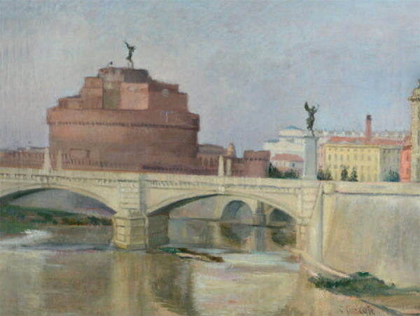 Il Tevere a Castel Sant’Angelo