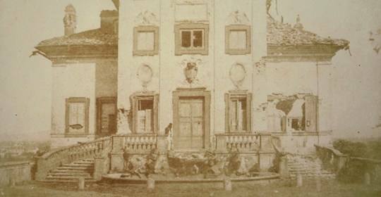 Stefano Lecchi, Villa Spada, carta salata, 1849 Stefano Lecchi, Villa Spada, carta salata, 1849