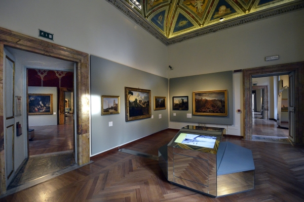 Piano II - Sala 4 "Le vie, le piazze, il fiume" © Mimmo Frassineti
