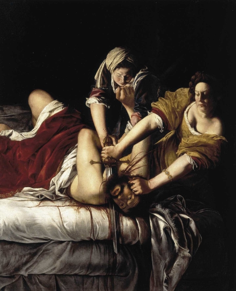 Giuditta che decapita Oloferne, 1620-1621 circa Olio su tela, 199 x 162,5 cm Firenze, Gallerie degli Uffizi Giuditta che decapita Oloferne, 1620-1621 circa Olio su tela, 199 x 162,5 cm Firenze, Gallerie degli Uffizi