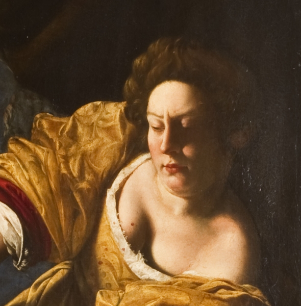 Giuditta taglia la testa di Oloferne (particolare) Giuditta taglia la testa di Oloferne (particolare)