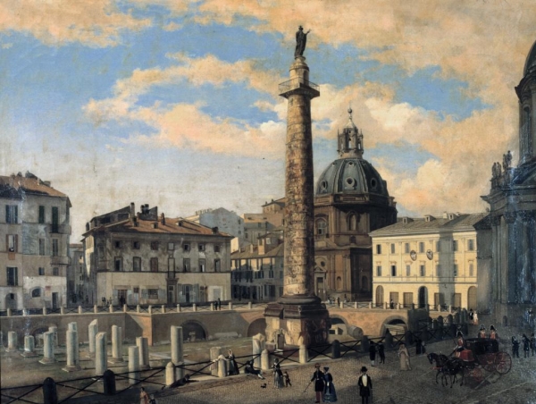Piazza Navona dal tetto di Palazzo Braschi Piazza Navona dal tetto di Palazzo Braschi