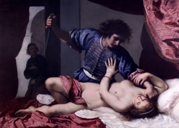 Felice Ficherelli, detto il Riposo, Tarquinio e Lucrezia, 1640 circa. Roma, Accademia Di San Luca Felice Ficherelli, detto il Riposo, Tarquinio e Lucrezia, 1640 circa. Roma, Accademia Di San Luca