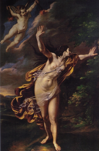 Aurora, 1625 circa, Olio su tela, 218 x 146 cm. Collezione Alessandra Masu