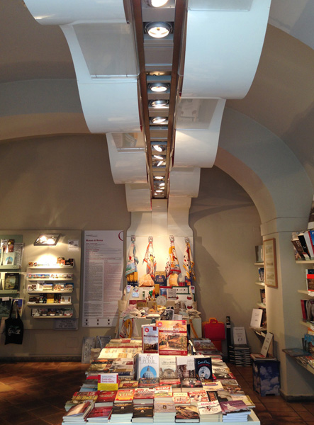 La libreria del Museo di Roma