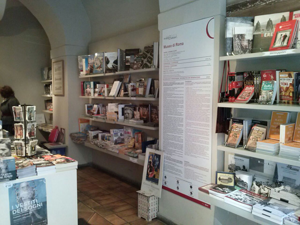 La libreria del Museo di Roma La libreria del Museo di Roma