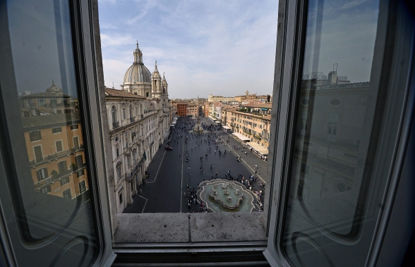 Veduta su Piazza Navona © Mimmo Frassineti Veduta su Piazza Navona © Mimmo Frassineti