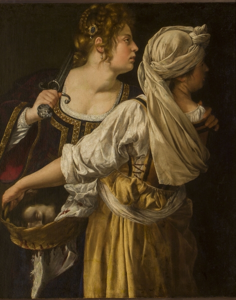 Artemisia Gentileschi Giuditta e la fantesca Abra, 1613 ca. Olio su tela, 114x93,5 cm Firenze, Gallerie degli Uffizi