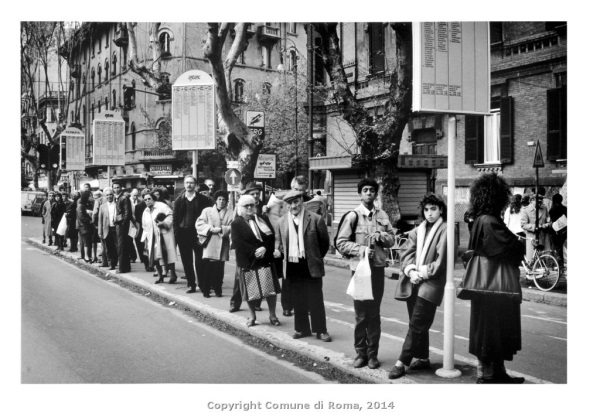 Roberto Koch Viale Trastevere, 1990 Gelatina ai sali d’argento, AFM 150 Roberto Koch Viale Trastevere, 1990 Gelatina ai sali d’argento, AFM 150