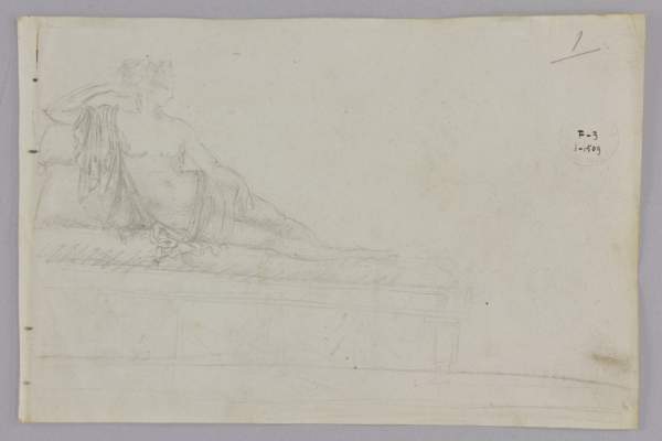 Antonio Canova. Schizzo per la Venere vincitrice Antonio Canova. Schizzo per la Venere vincitrice