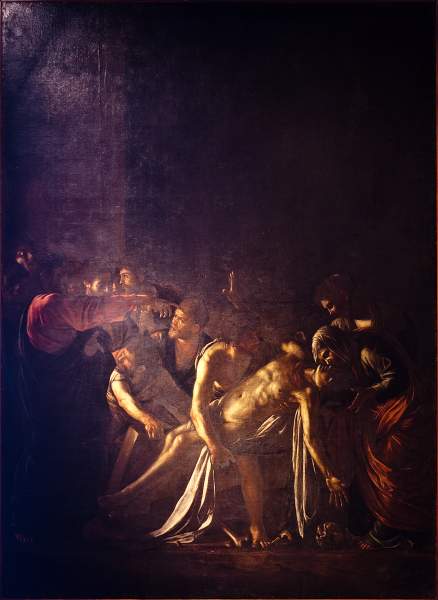 Caravaggio e la resurrezione di Lazzaro Caravaggio e la resurrezione di Lazzaro