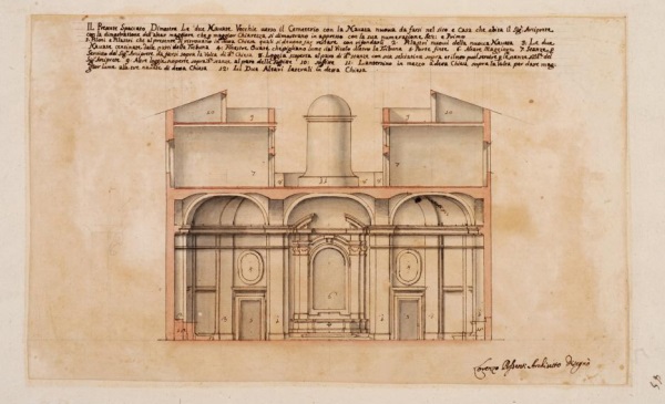 Lorenzo Possenti (Roma 1680/1690-1733) Progetti per la nuova chiesa di Sant’Andrea a Gallicano, 1731-1733 circa Lorenzo Possenti (Roma 1680/1690-1733) Progetti per la nuova chiesa di Sant’Andrea a Gallicano, 1731-1733 circa