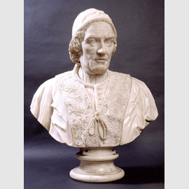 Cristopher Hewetson, Clemente XIV, 1773-1776, marmo Cristopher Hewetson, Clemente XIV, 1773-1776, marmo