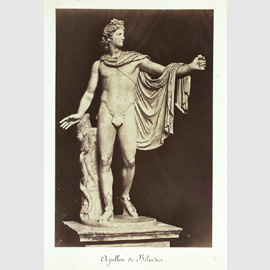 James Anderson, Statua dell'Apollo del Belvedere, 1850-1857 James Anderson, Statua dell'Apollo del Belvedere, 1850-1857