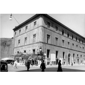 La Casa del Passeggero a via delle Terme di Diocleziano 12 luglio 1938 La Casa del Passeggero a via delle Terme di Diocleziano 12 luglio 1938