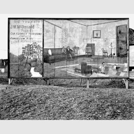 Insegna di negozio di arredamento di Birmingham, Alabama, 1936 (Library of Congress e Matson Hill Editions) Insegna di negozio di arredamento di Birmingham, Alabama, 1936 (Library of Congress e Matson Hill Editions)
