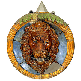 Della Robbia Giovanni Antonio, Protome leonina, impresa medicea, dal ninfeo del Pio Istituto Rivaldi - Conservatorio delle Mendican, 1525-1550 Della Robbia Giovanni Antonio, Protome leonina, impresa medicea, dal ninfeo del Pio Istituto Rivaldi - Conservatorio delle Mendican, 1525-1550