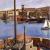 Antonio Barrera (Roma, 1889 - Forlì,1970) Il porto, 1918 circa