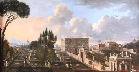 Matthias Withoos Villa Aldobrandini, Museo di Roma