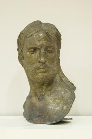 Emilio Greco, TESTA DI CRISTO 1968 bronzo Associazione Paolo VI, Arte Contemporanea Concesio