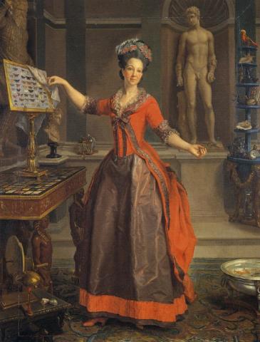 L. Pècheux - Ritratto della marchesa Margherita Sparapani Gentili Boccapaduli (1735-1820)