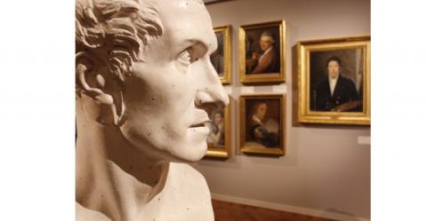 Antonio Canova Autoritratto, 1812 Gesso, 89x47x39 cm Roma, Museo di Roma Foto di Alfredo Valeriani