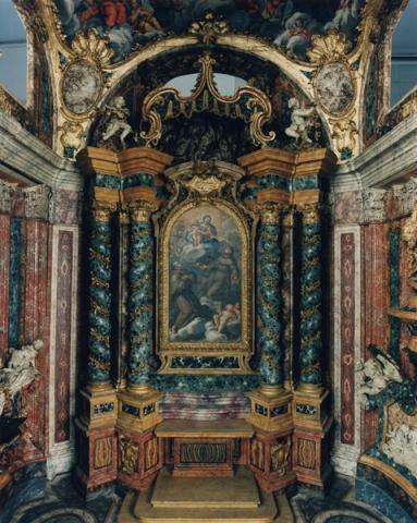 Modello della cappella Rospigliosi Pallavicini in San Francesco a Ripa
